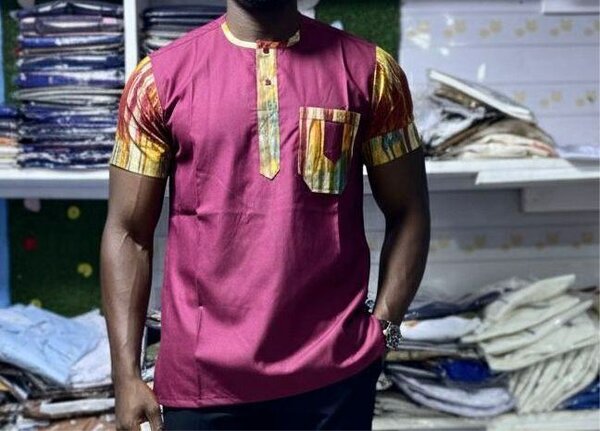 Tunique Africaine Élégante Homme