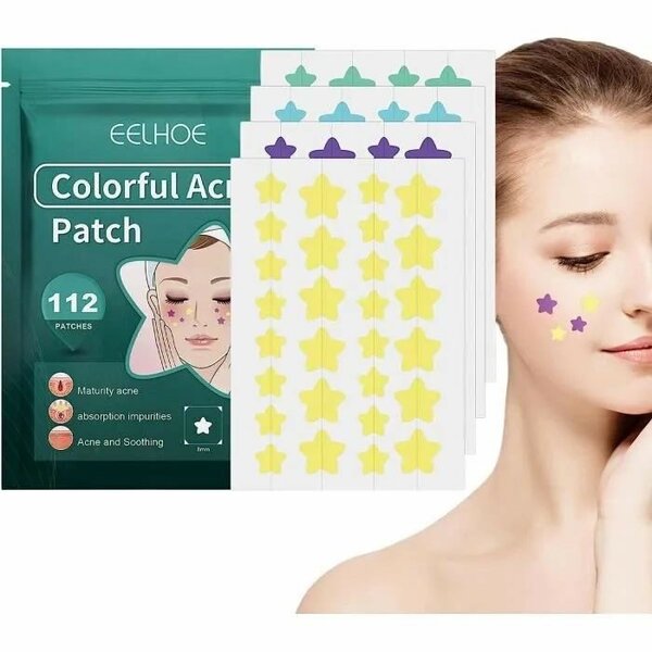 Patchs Anti-Acné Colorés
