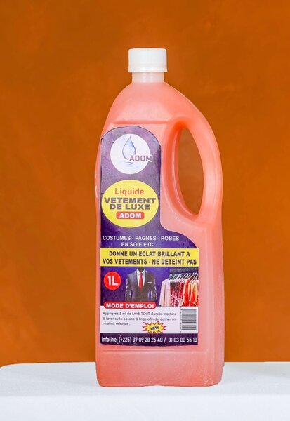 Liquide vêtements de luxe ADOM