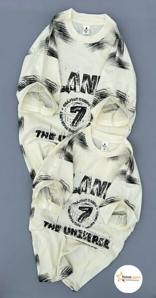 T-shirt imprimé unisexe