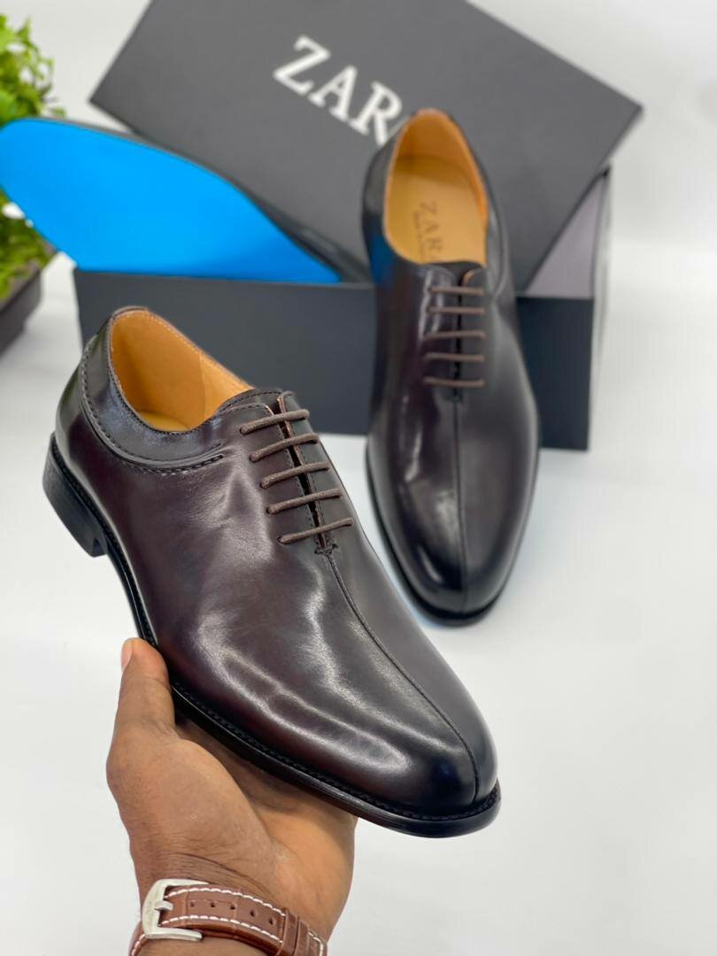 ZARA solid executive shoes