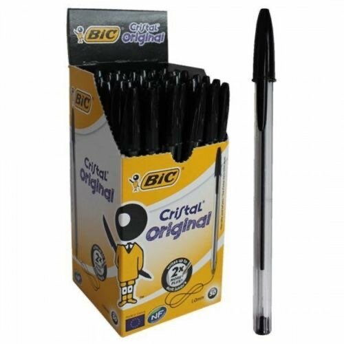 50 BIC Cristal noir Original