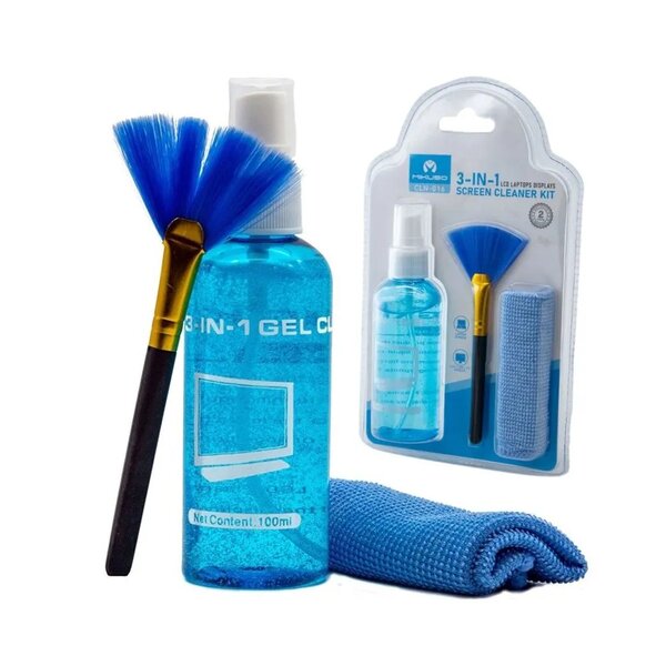 Kit de nettoyage d'écran 3 en 1