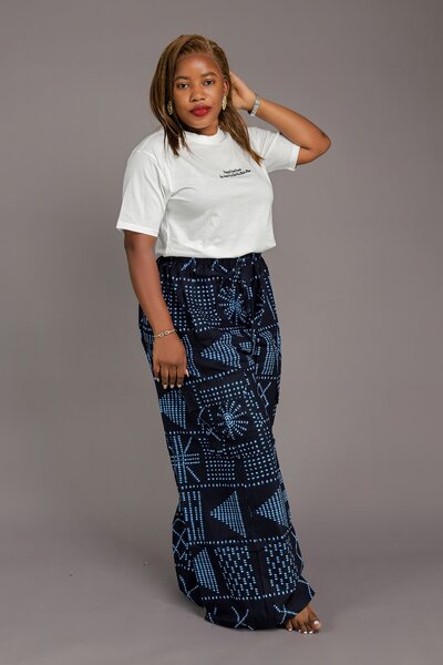 Pantalon cargo OVERSIZE en pagne