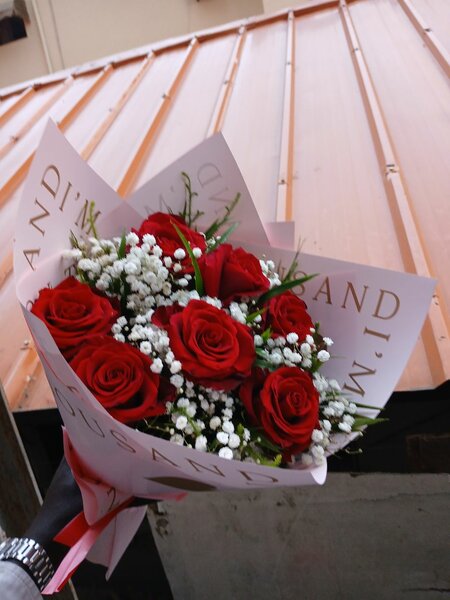 Bouquet de Roses Rouges