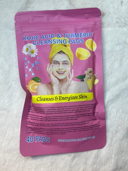 Pads Nettoyants Acide Kojique et Curcuma