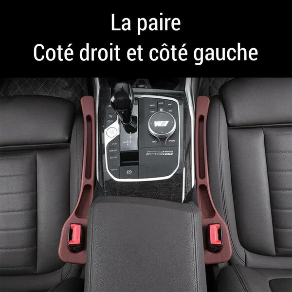 Interstices de siège de voiture