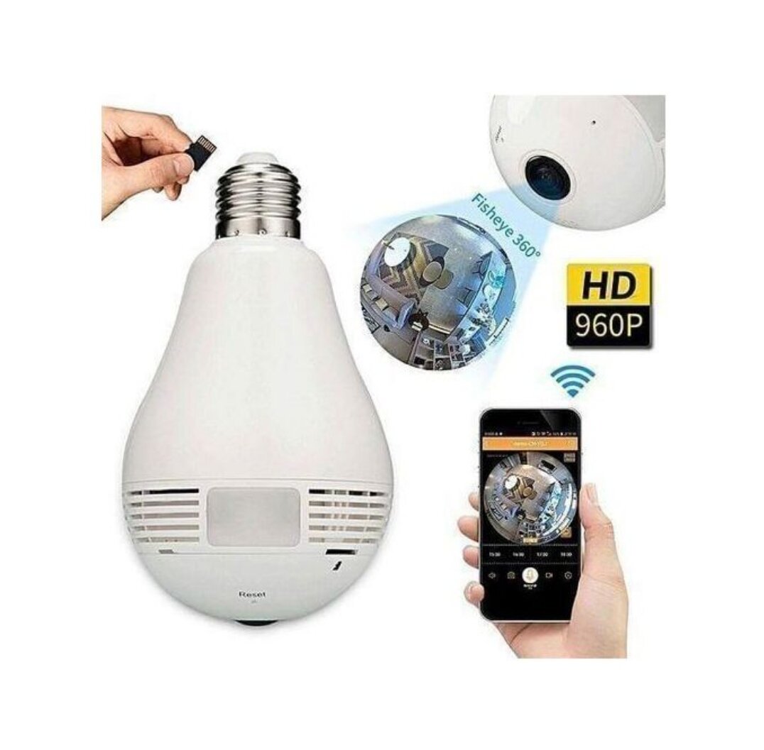 Caméra Ampoule espion