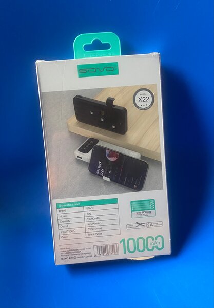 Chargeur portable SOVO 10000mAh