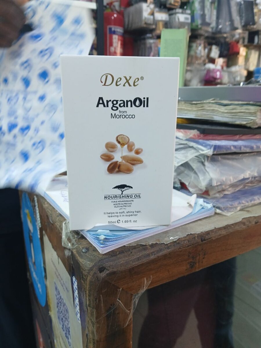 Huile d'Argan Dexe pour cheveux 50ml