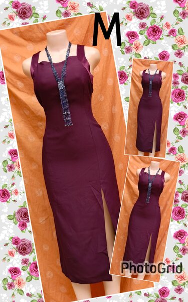 Robe élégante à fente