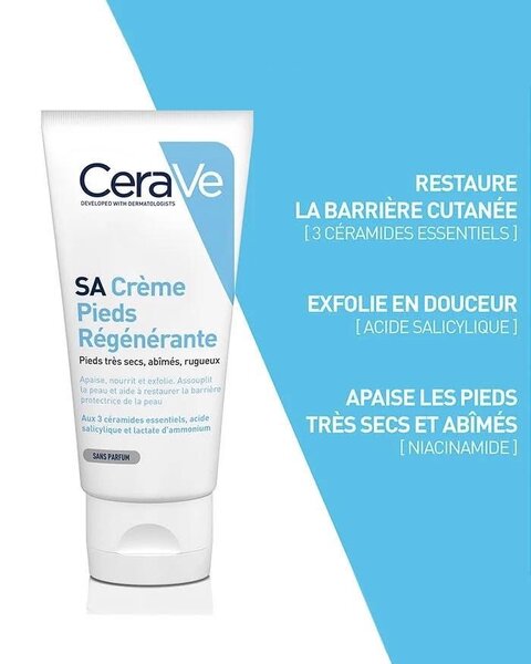 CERAVE SA CRÈME PIEDS RÉGÉNÉRA