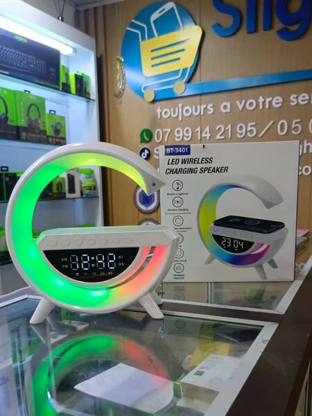 Enceinte LED Bluetooth Multifonction