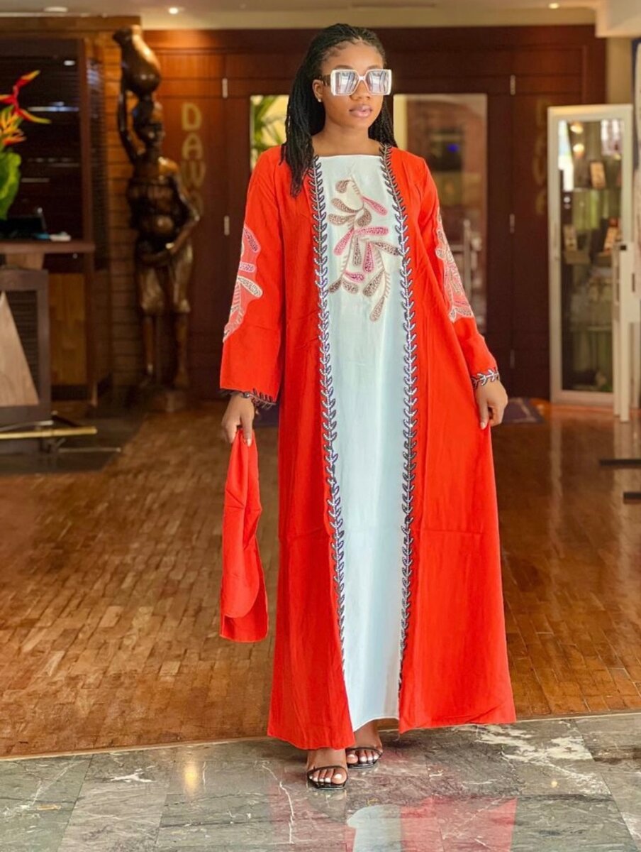 Abaya deux pièces