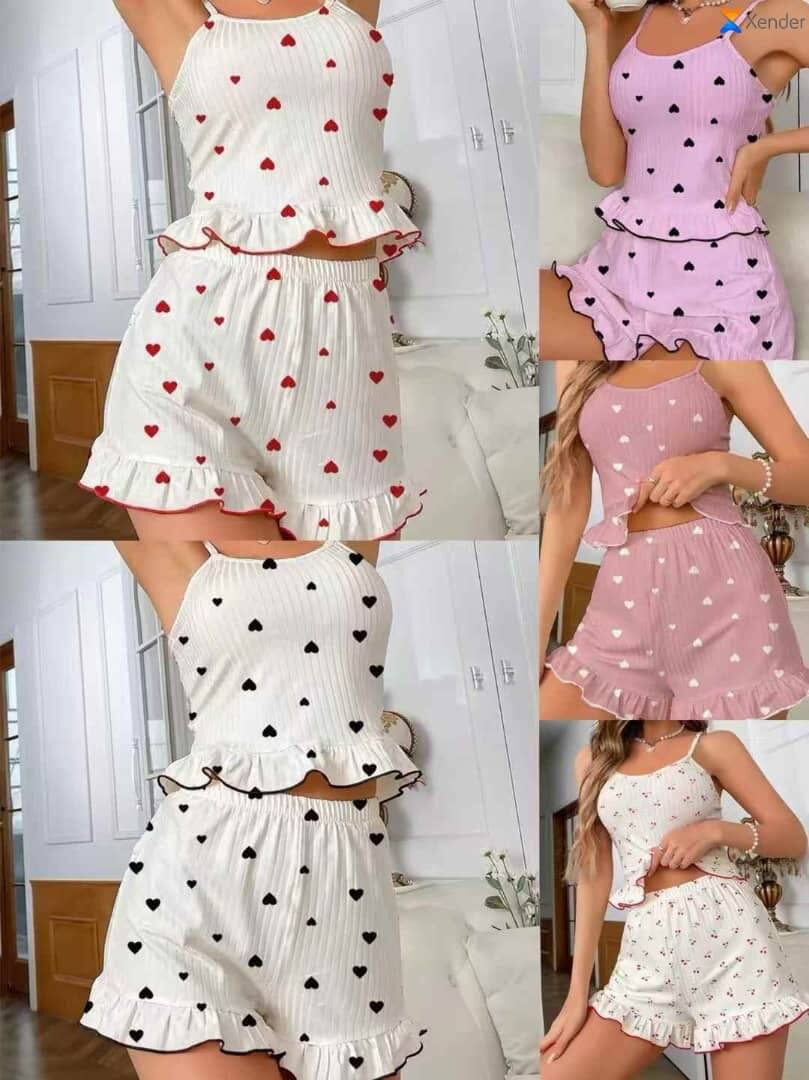 Pyjama Femme Imprimé Confort