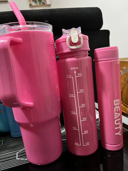 Gourdes Beauty roses 3 pièces