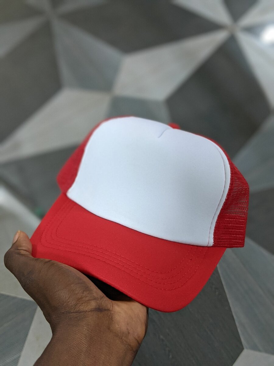 Plain Trucker Mesh Caps