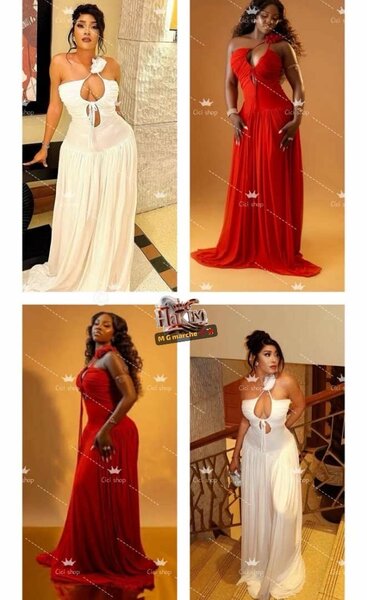 Robe Élegante Glamour Femme