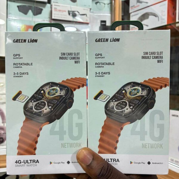 Montre connectée 4G Green Lion