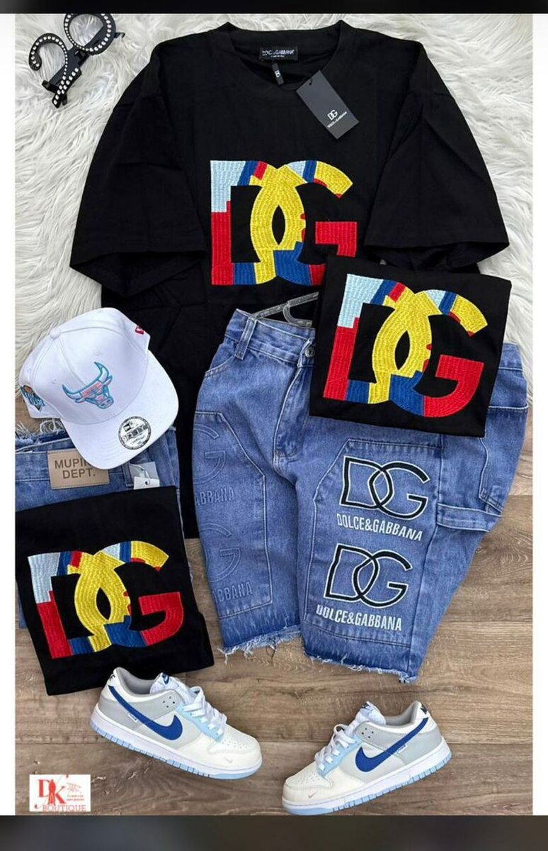 Ensemble mode homme T-shirt et jeans