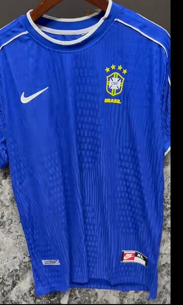 Maillot Brésil Nike Bleu