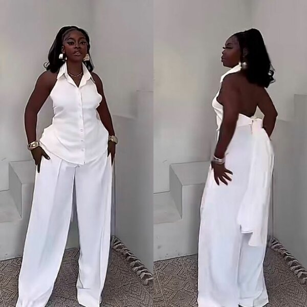 Ensemble Pantalon et Top Élégant