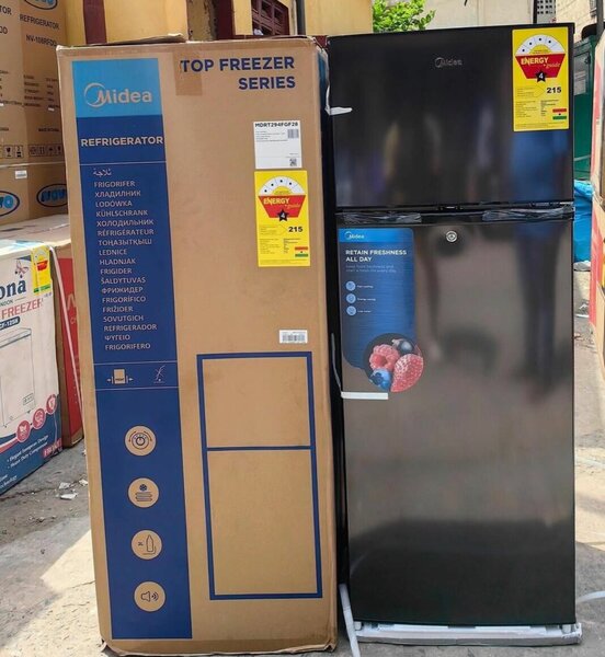 Midea top freezer fridge