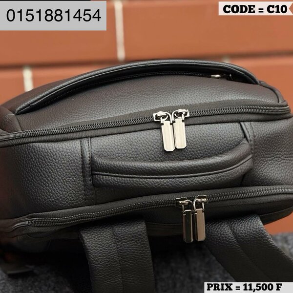 Sac à dos en cuir moderne