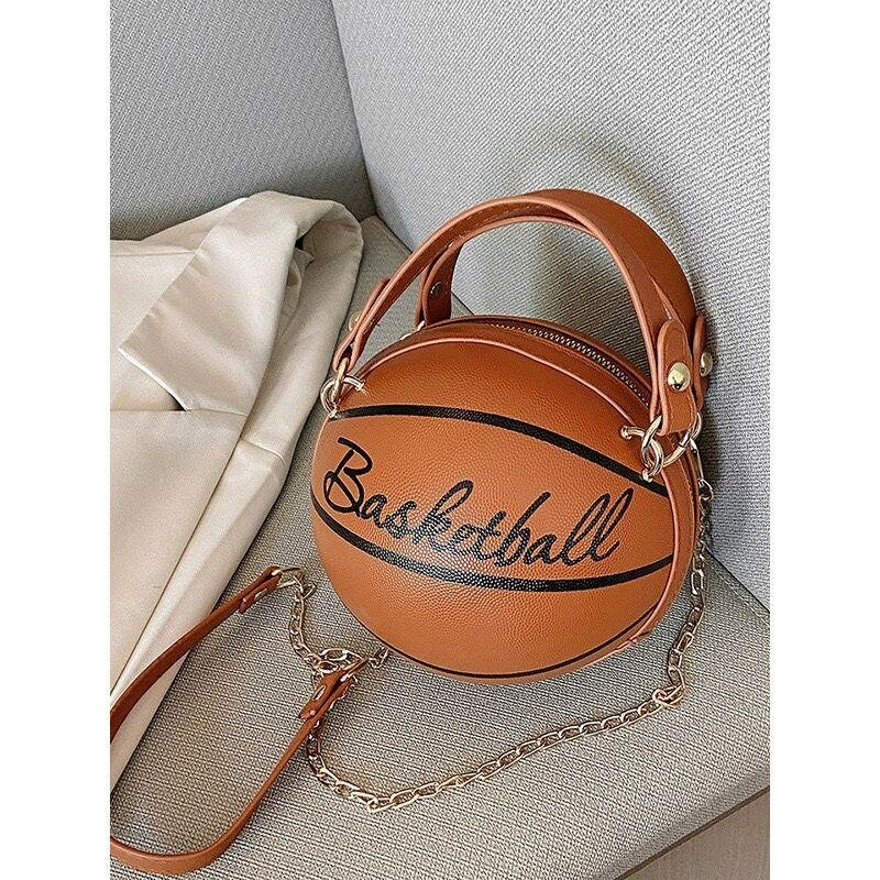 Sac à main rond Basketball