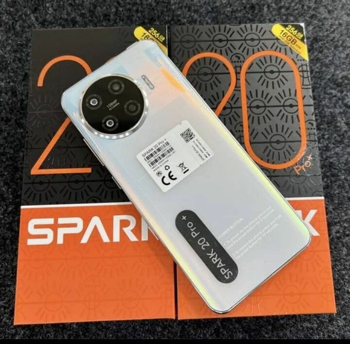 Tecno Spark 20 Pro + 256 Go - Smartphone 120Hz AMOLED