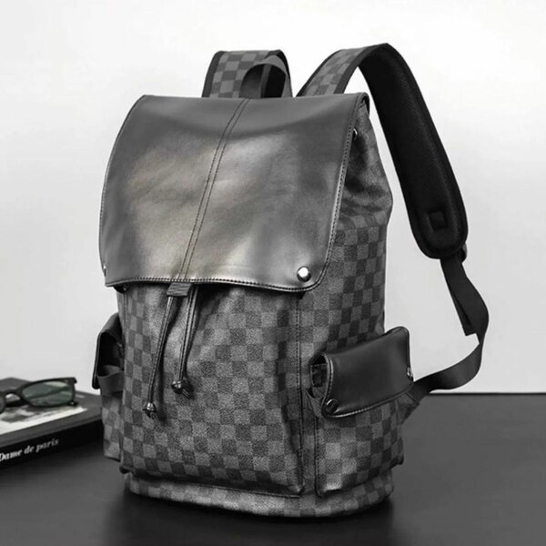 Original leather backpack black
