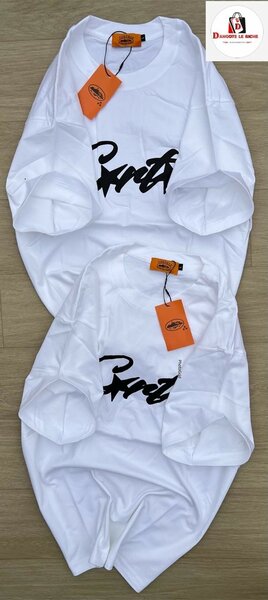 T-shirt blanc tendance homme