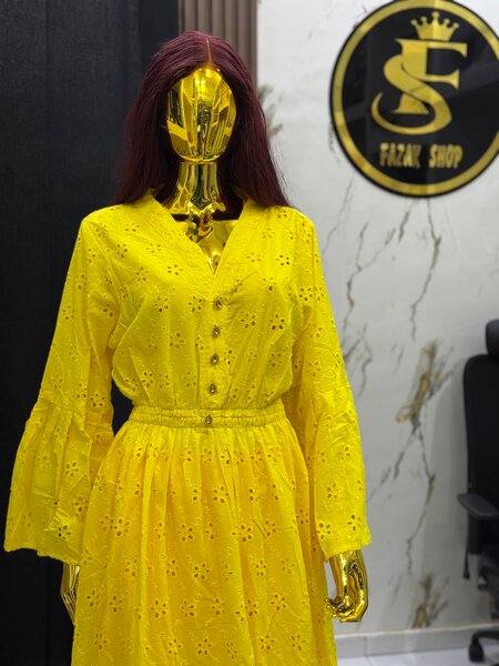 Robe Maxi Jaune Bohème