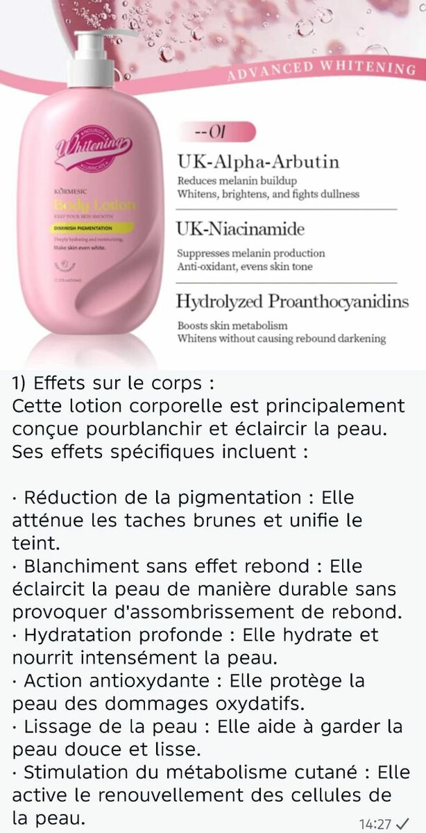 Whitening et Soothing