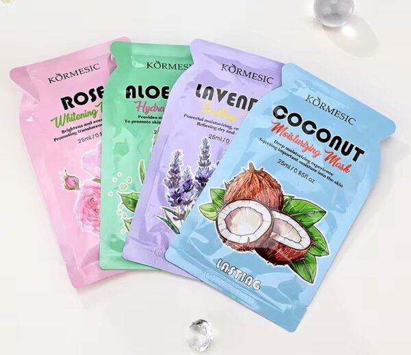 4 Masques Visage Kormesic