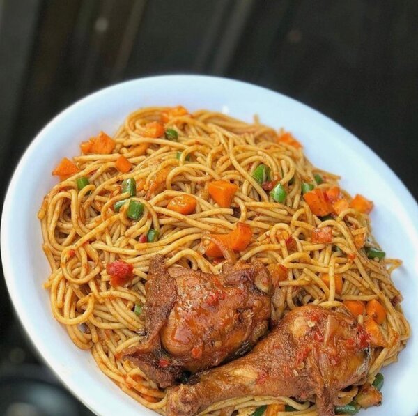 Spaghetti poulet