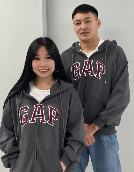 Жуп боз капюшон GAP