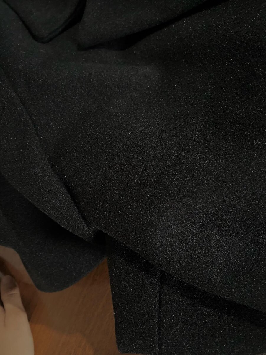 Пальто черное