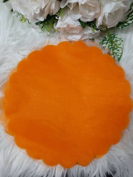 Tulle simple orange