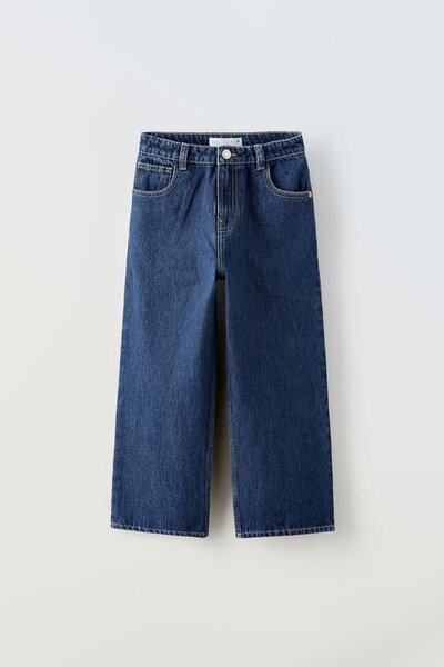 Jeans larges délavés