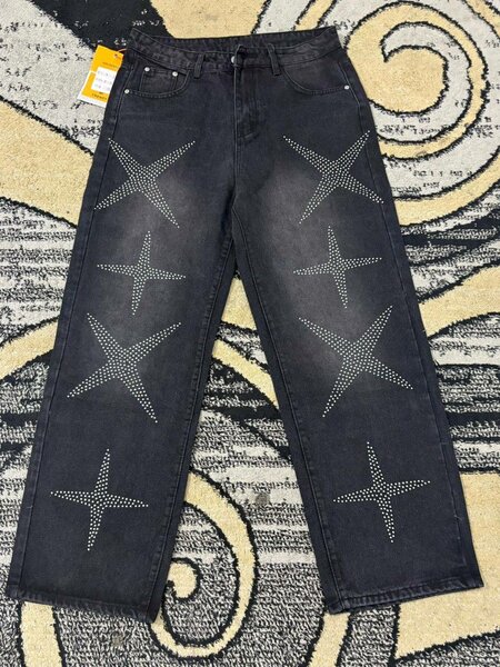 Jeans larges décontractés