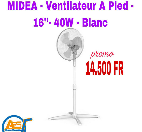 ventilateur de sol Midea