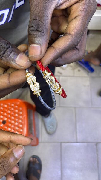 Bracelet en corde nautique élégante