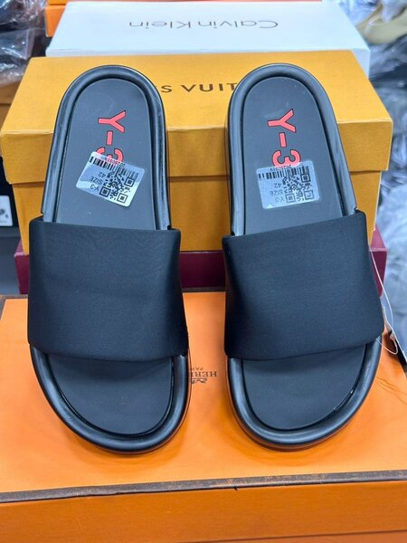 Sandales noires Y-3 unisexes