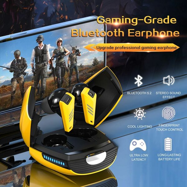 Casque gaming Bluetooth sans fil
