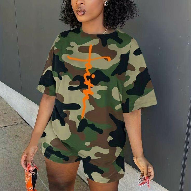 Ladies top and down available