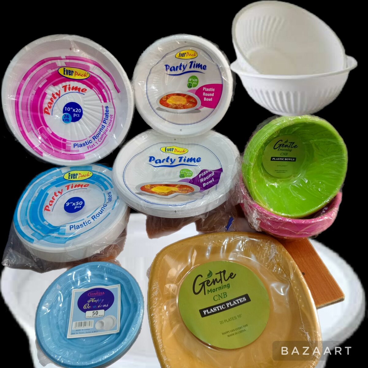 Disposable chaffing dishes and bowls