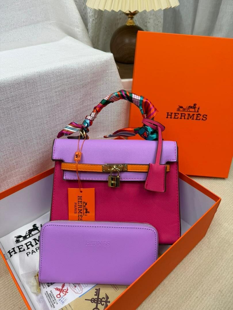 Sac à main Hermès en cuir