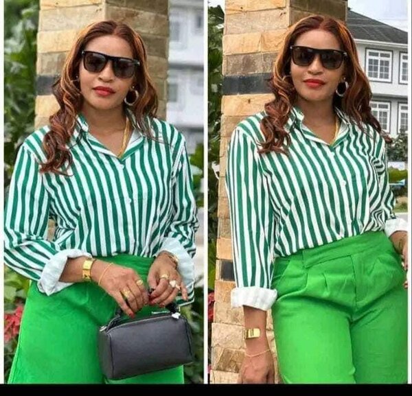 Goll Striped long sleeved shirt