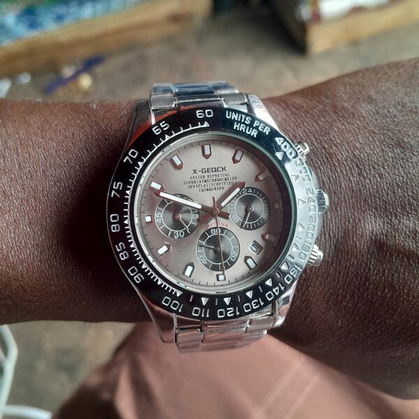 Montre Chronographe Acier Inoxydable